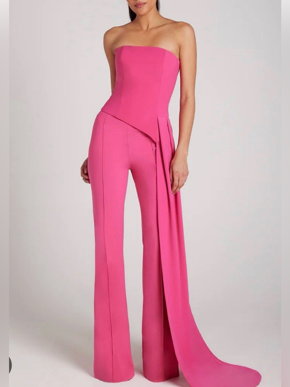 NADINE MERABI Hot Pink  Charlotte Trousers